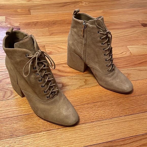 Sam Edelman Tate Suede Lace Up Boot - Picture 3 of 8